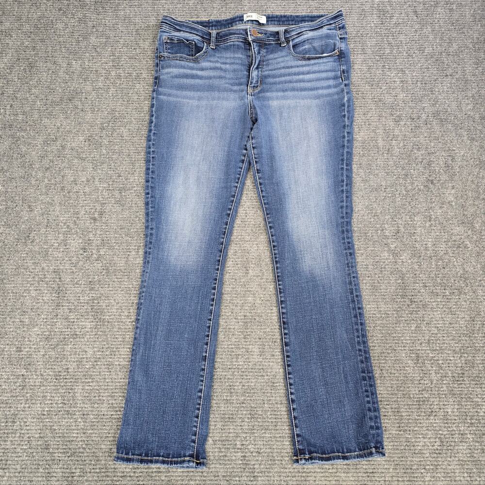 BKE Payton Jeans Mens 34x32 Blue Universal Fit Mid Rise Straight Stretch Denim